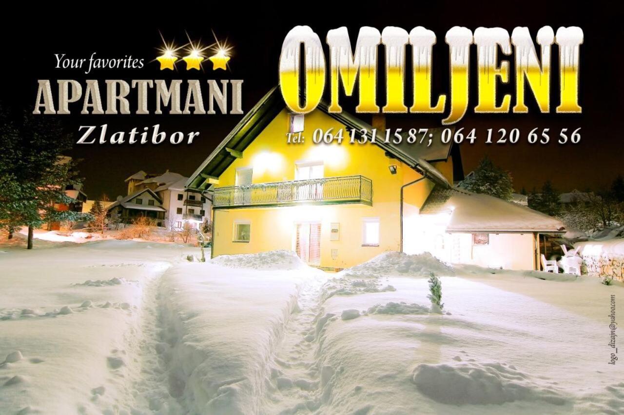 זלאטיבור Omiljeni Apartments מראה חיצוני תמונה